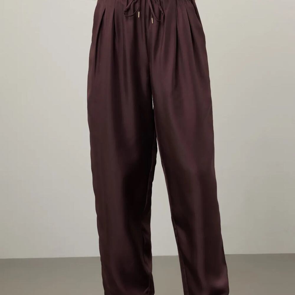 Silk Laundry Slouch Pants 100% Silk Women’s Size: XS